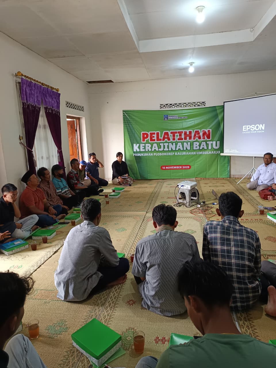 Workshop Stone Craft Padukuhan Plosokerep Umbuharjo