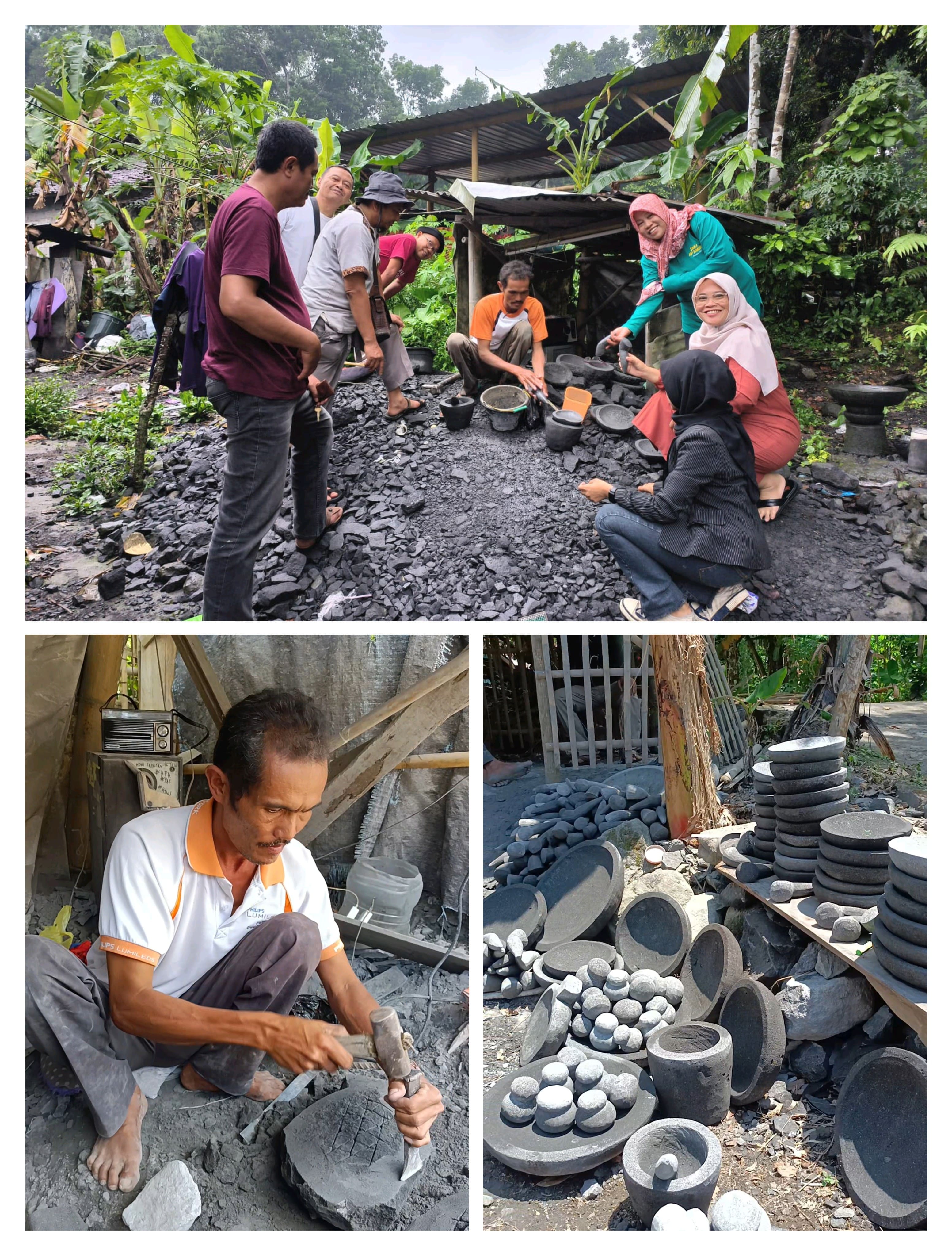 Eduwisata Kerajinan Batu Plopor Samba